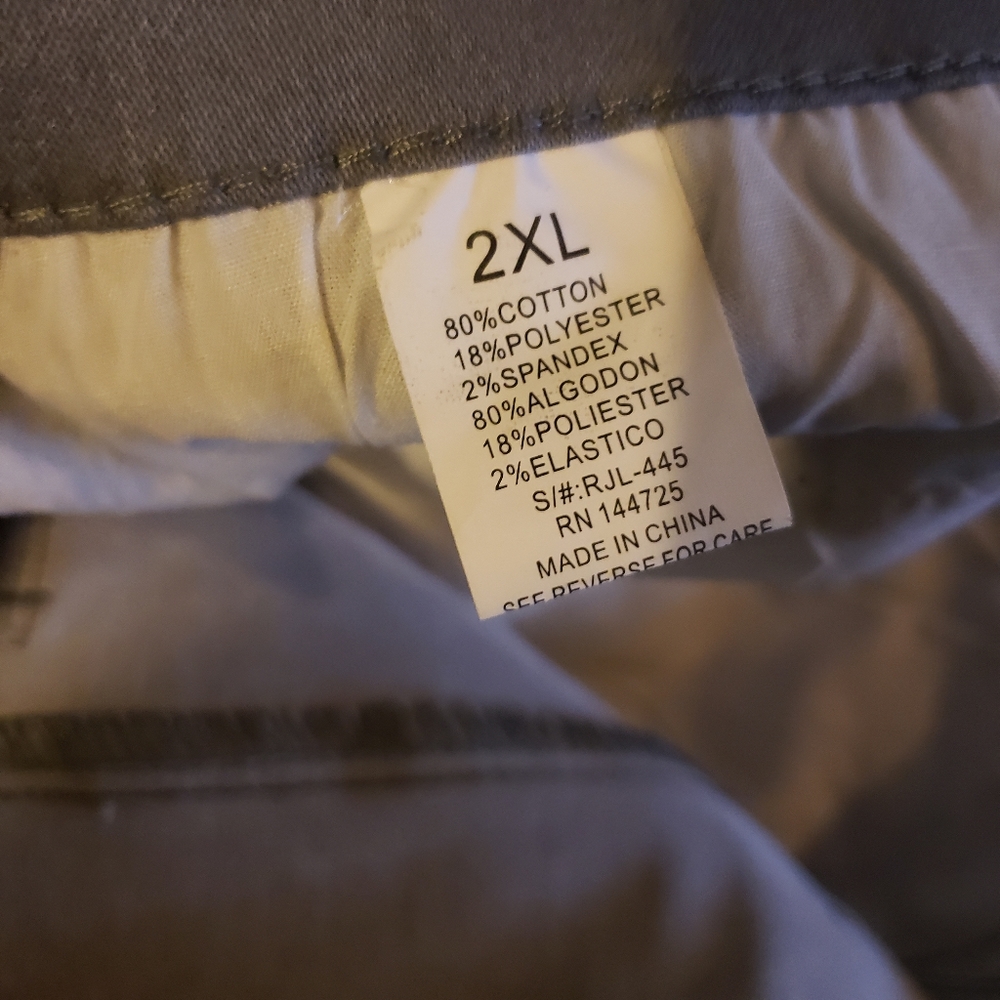 American Bazi Grey Skinny Pants - Juniors 2XL - Picture 3 of 5